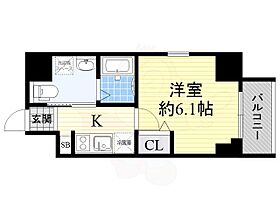 Live Casa 田辺  ｜ 大阪府大阪市東住吉区田辺２丁目9番21号（賃貸マンション1K・5階・22.12㎡） その2