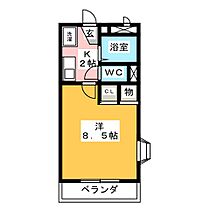 エルAＭ  ｜ 愛知県名古屋市緑区相川２丁目（賃貸マンション1K・4階・24.00㎡） その2