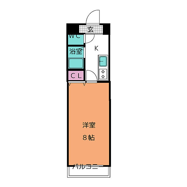 セイブステイツ野並 ｜愛知県名古屋市天白区野並２丁目(賃貸マンション1K・2階・25.39㎡)の写真 その2