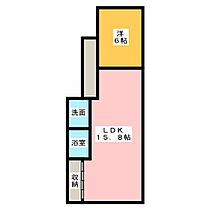 ライフピア野並  ｜ 愛知県名古屋市天白区野並３丁目（賃貸マンション2LDK・2階・55.58㎡） その2