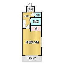 ルネッサンスワン  ｜ 愛知県名古屋市天白区井の森町（賃貸マンション1K・4階・21.12㎡） その2