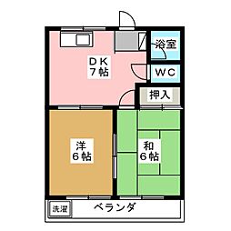 間取図画像 2DK