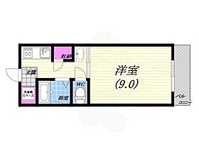 パンプランテ甲子園  ｜ 兵庫県西宮市甲子園口２丁目20番21号（賃貸マンション1K・4階・24.50㎡） その2