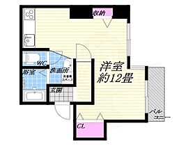 シャトー北野  ｜ 兵庫県西宮市城ケ堀町（賃貸マンション1R・5階・36.00㎡） その2