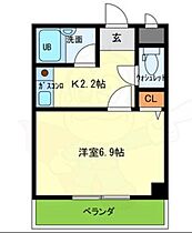 アベニュー曙  ｜ 兵庫県西宮市今津曙町7番28号（賃貸マンション1K・3階・21.47㎡） その2