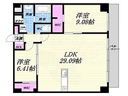 プレジオ西宮北口 2階/-
