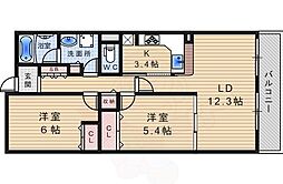 甲子園三番町ハイツ 4階/-