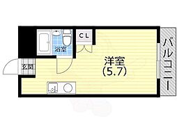 甲子園ハイム東棟 2階