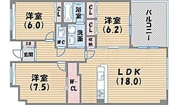 デセンテ甲子園口 2階