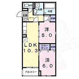 浜甲子園1丁目アパート 2階/-