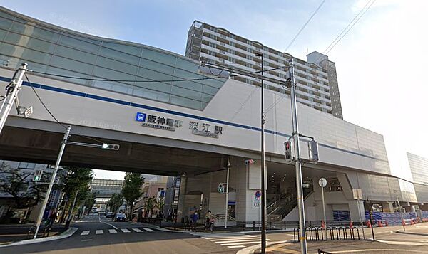 画像19:阪神本線深江駅（449m）