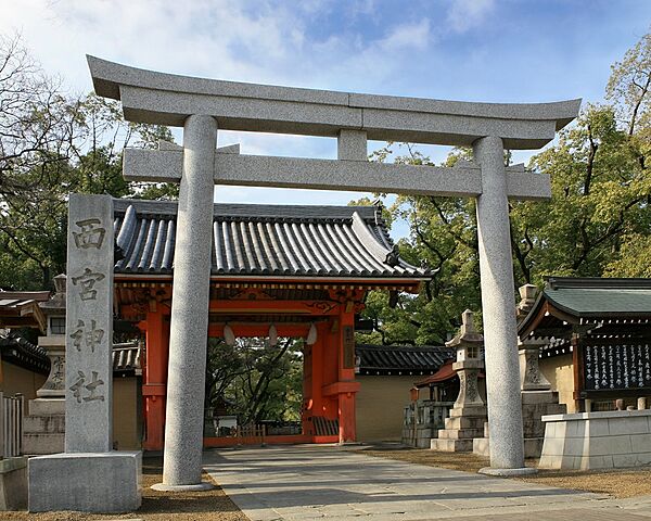 画像24:西宮神社（1699m）