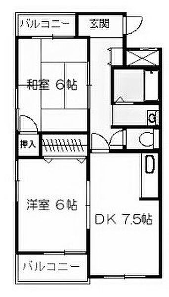 164ビル ｜兵庫県神戸市西区伊川谷町潤和(賃貸マンション2DK・3階・47.31㎡)の写真 その2