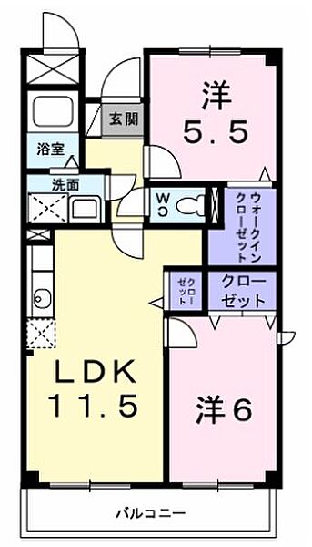 ポレール伊川II 201｜兵庫県神戸市西区池上５丁目(賃貸マンション2LDK・2階・57.02㎡)の写真 その2