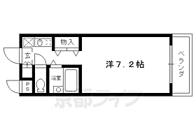 京都府京都市上京区田中町（賃貸マンション1K・4階・20.64㎡） その2