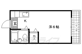 京都府京都市上京区仕丁町（賃貸マンション1K・4階・17.00㎡） その2