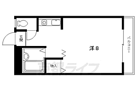 京都府京都市上京区堀川町（賃貸マンション1K・2階・18.26㎡） その2