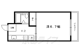 リバーサイド安井 207 ｜ 京都府京都市北区西賀茂鹿ノ下町（賃貸マンション1K・2階・21.00㎡） その2