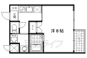 エスポワール二条城 205 ｜ 京都府京都市中京区薬屋町（賃貸マンション1K・2階・24.72㎡） その2