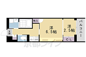 京都府京都市上京区新桝屋町（賃貸マンション2K・2階・27.90㎡） その2