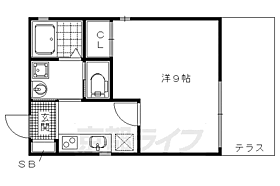 トレフルメゾン出町柳 101 ｜ 京都府京都市左京区田中大堰町（賃貸アパート1K・1階・28.30㎡） その2