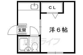 京都府京都市北区小山西大野町（賃貸マンション1K・3階・16.20㎡） その2