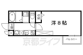 京都府京都市北区平野宮本町（賃貸マンション1K・2階・22.00㎡） その2