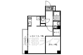 京都府京都市上京区鏡石町（賃貸マンション1LDK・5階・43.54㎡） その2