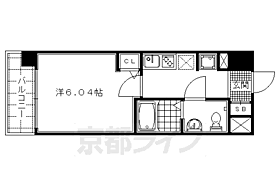 エストーネ京都二条 504 ｜ 京都府京都市中京区西ノ京小堀町（賃貸マンション1K・5階・23.04㎡） その2