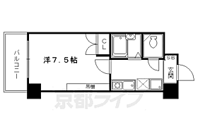 京都府京都市上京区青龍町（賃貸マンション1K・4階・21.04㎡） その2