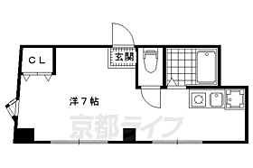 京都府京都市北区大将軍川端町（賃貸マンション1R・4階・23.00㎡） その2