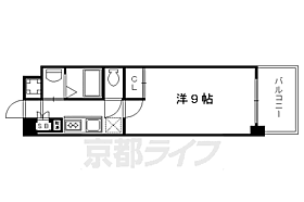 ヒーリングコート御所西 203 ｜ 京都府京都市中京区毘沙門町（賃貸マンション1K・2階・26.95㎡） その2