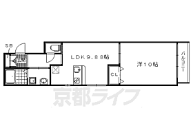 京都府京都市上京区亀屋町（賃貸マンション1LDK・3階・45.05㎡） その2