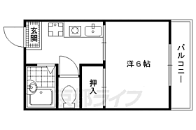 クゥアトル 201 ｜ 京都府京都市左京区一乗寺塚本町（賃貸アパート1K・2階・20.00㎡） その2