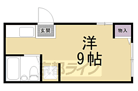 コーポ北白川 102 ｜ 京都府京都市左京区北白川下池田町（賃貸マンション1R・1階・17.00㎡） その2