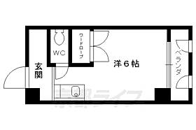 京都府京都市上京区稲葉町（賃貸マンション1K・5階・13.77㎡） その2