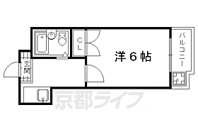 京都府京都市上京区出水町（賃貸マンション1K・4階・21.00㎡） その2