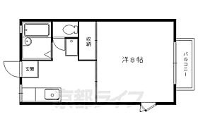 コーポ・キタノ 103 ｜ 京都府京都市左京区松ケ崎堂ノ上町（賃貸アパート1K・1階・26.00㎡） その2