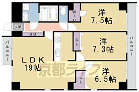 京都府京都市上京区東今町（賃貸マンション3LDK・7階・89.61㎡） その2