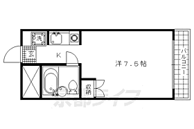 京都府京都市上京区毘沙門町（賃貸マンション1K・2階・19.11㎡） その2