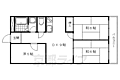 第二くめマンション6階9.0万円