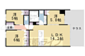 Brillia京都松ヶ崎1階25.0万円