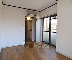 京都市営烏丸線 北大路駅 徒歩20分の賃貸マンション 3階1Kのリビング/ダイニング