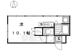 京福電気鉄道北野線 北野白梅町駅 徒歩20分 2階/-