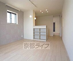 京阪本線 出町柳駅 徒歩14分の賃貸マンション 1階2LDKのリビング/ダイニング