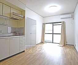 京都市営烏丸線 北大路駅 徒歩25分の賃貸マンション 2階ワンルームのリビング/ダイニング