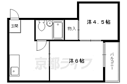 コージーハイツ百万遍 2階