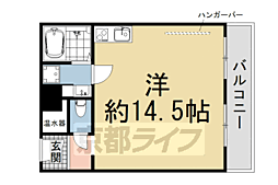 百万遍ハイツ 4階/-