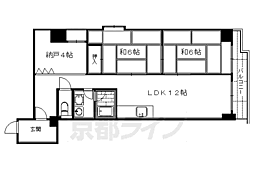 京都市営烏丸線 五条駅 徒歩5分 3階/-