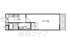 京都地下鉄東西線 椥辻駅 徒歩3分 1階/-